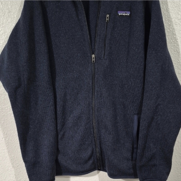 Patagonia Dark Blue Fleece Jacket - Picture 3 of 6